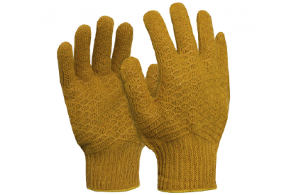 Polycotton PVC Cotton Glove