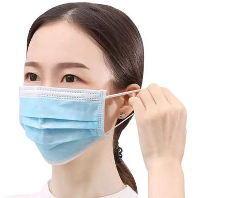 3-Layer Disposable Face Mask x 200