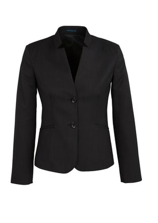 Womens Cool Stretch Short Jacket with Reverse Lapel