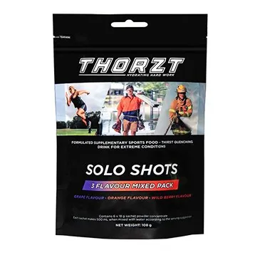 Low Sugar Hydration Solo Shots - THORZT