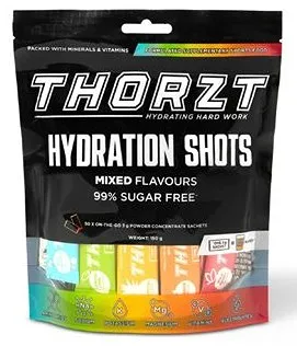 99% Sugar Free Hydrations Shots (50 Pack) - THORZT