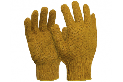 Polycotton PVC Cotton Glove
