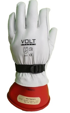 VOLT® Low Voltage Leather Over Gloves