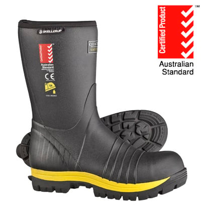 QUATRO SAFETY INSULATED CALF gumboot