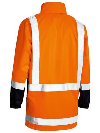 TTMC-W23 Taped Hi Vis Rain Shell Jacket