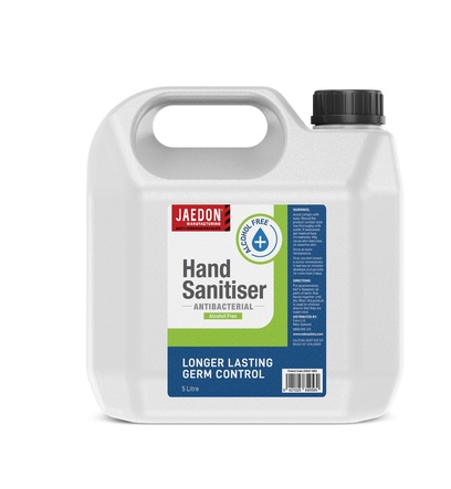 Alcohol Free 5Ltr Hand Sanitiser Bottle