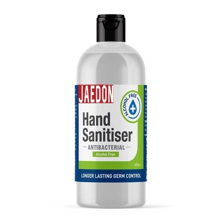 Alcohol Free Hand Sanitiser 500mL Flip top Bottle