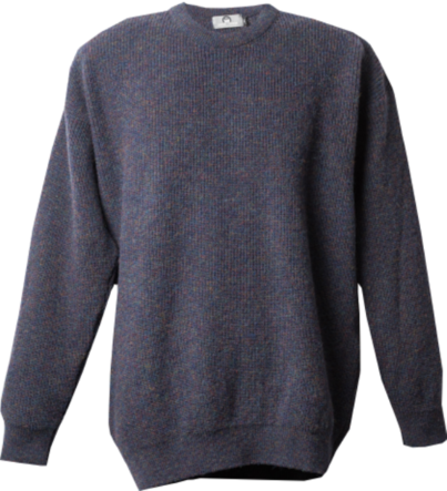 Crew Neck Wool Jersey