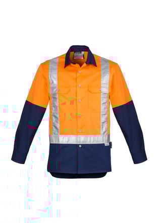 Day Night Spliced Drill Shirt
