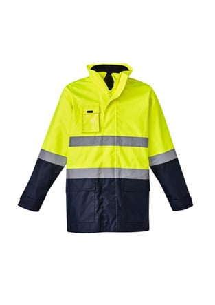 HI VIS BASIC 4 IN 1 WATERPROOF JACKET 