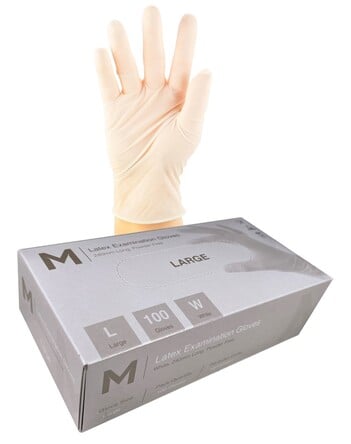 Latex White Gloves 6.0g