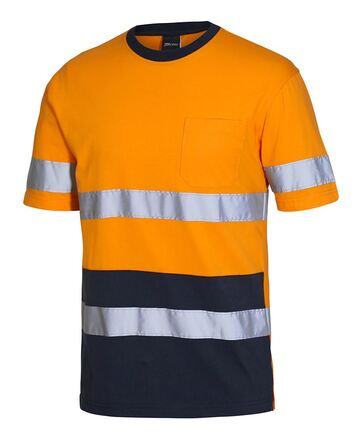 HI VIS (D+N) COTTON T-SHIRT