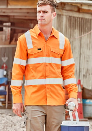 Bio Motion Vic Rail, Hi Vis Drill Shirt