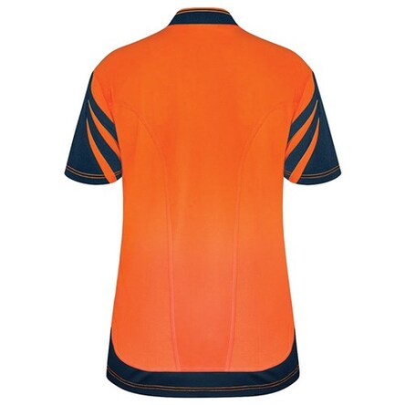 POLO DAY ONLY QUICK-DRY COTTON BACKED ORANGE