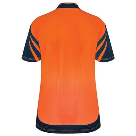 POLO DAY ONLY QUICK-DRY COTTON BACKED ORANGE