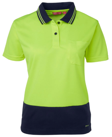 WOMENS POLO HI VIS COMFORT