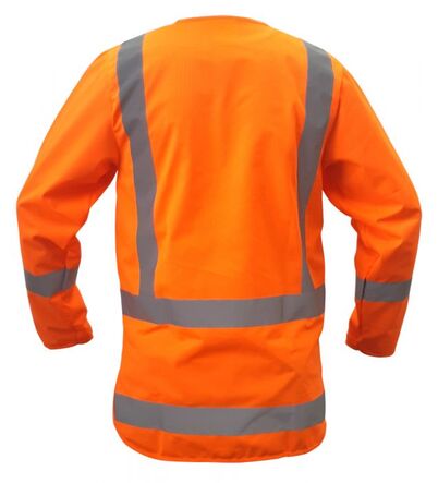 Caution TTMC-W23 Long Sleeve Safety Vest
