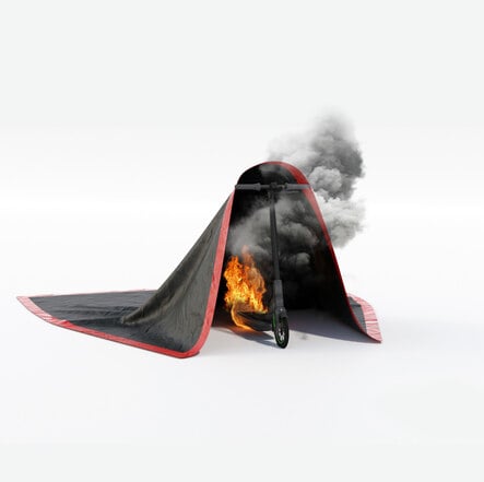 Fire Blanket Extreme Series Small 1.5m x 1.5m