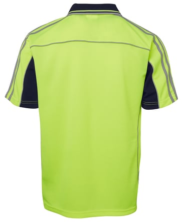 Hi Vis 4602.1 S/S ARM TAPE POLO