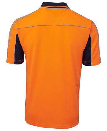 Hi Vis 4602.1 S/S ARM TAPE POLO