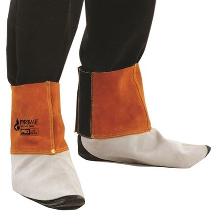 PYROMATE WELDERS LEATHER SPATS