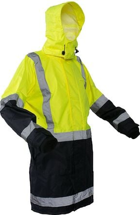 Caution StormPro D/N Jacket - Yellow/Navy King Size