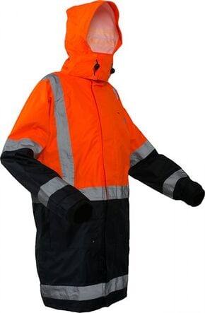 Caution StormPro D/N Jacket - Orange/Navy