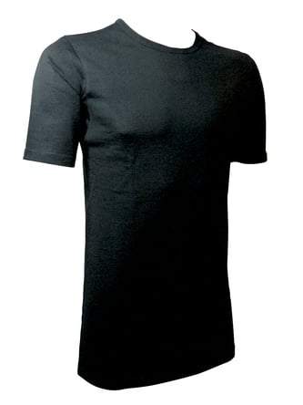 Black Merino Short Sleeve