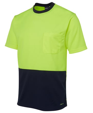 HI VIS TRADITIONAL POLYESTER T-SHIRT