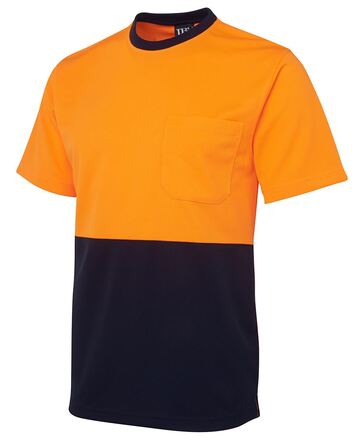 HI VIS TRADITIONAL POLYESTER T-SHIRT