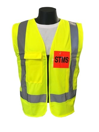 HI VIS STMS VEST 