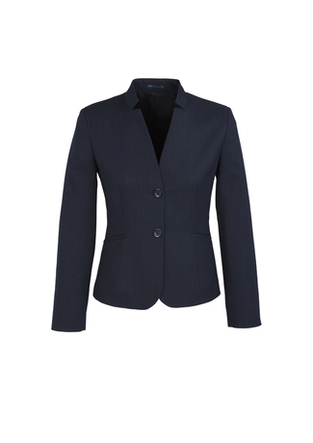 Womens Cool Stretch Short Jacket with Reverse Lapel