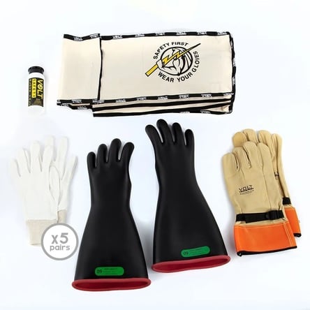 Volt® Electrical Insulated Glove Kit Class 3 26.5kV – 