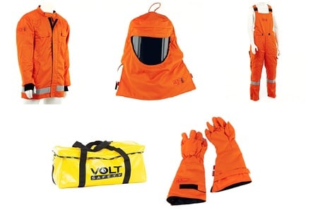 Volt® Arc flash Kit HRC4 43cal/cm2 – Standard Hood