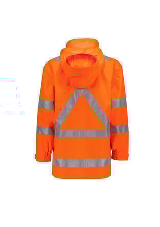 Mens TTMC-W23 Hi Vis X Back Ultralite Waterproof Jacket