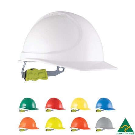 Volt Non-Vented Type 1 Hard Hat with Ratchet Harness