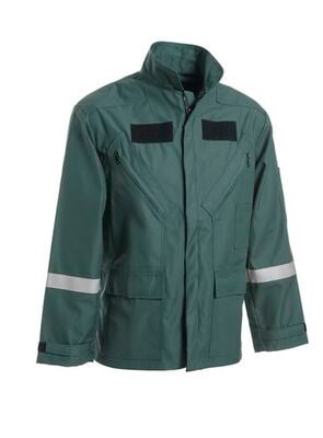 FR Flight Suit Jacket Bottle Green