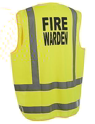 Fire Warden Vest Yellow