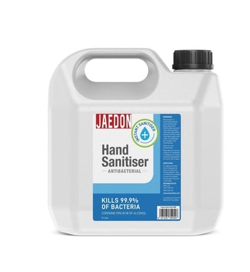 Alcohol Hand Sanitiser 5Ltr Bottle