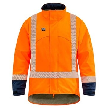 ARCGUARD® JACKET TTMC-W23 SOFTSHELL INHERATEX ORANGE/NAVY 16CAL