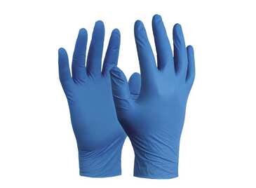 HIGH FIVE BLUE NITRILE DISPOSABLE GLOVES CARTON