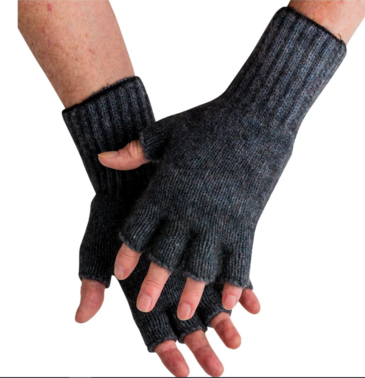 Fingerless Possum Gloves