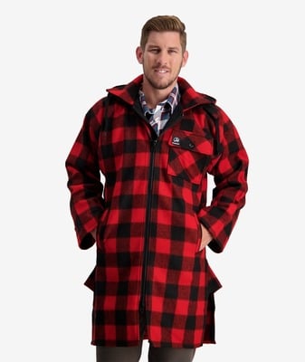 Swandri Mosgiel Wool Bushshirt with Zip
