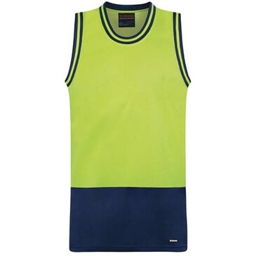 SINGLET DAY ONLY YELLOW/NAVY