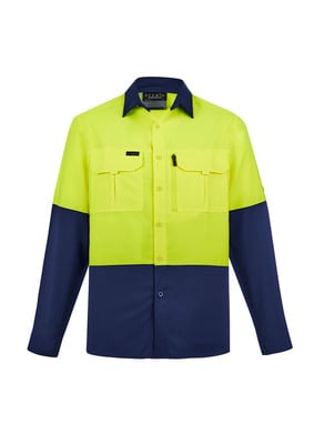 Hi Vis Outdoor L/S Drill Shirt