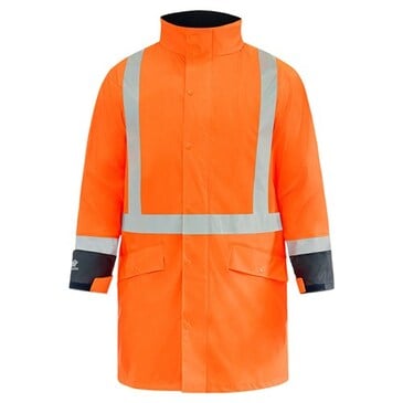 JACKET STAMINA PU TTMC-W17 LIGHTWEIGHT ORANGE/NAVY