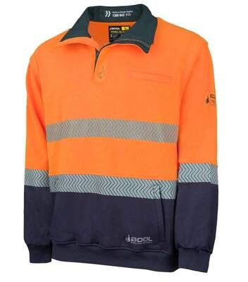 Bool Hi-Vis Water Repellent Fleece Jumper 10.6 cal