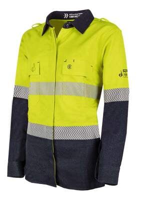 Bool Womens Ultra-lightweight Hi-Vis Shirt 8.6 cal