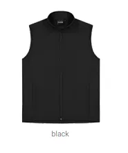 Men's Softshell Vest with Zip Puller