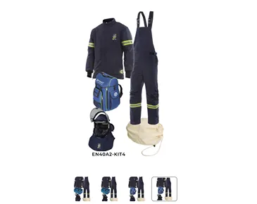 Enespro® Airlite Ascend™ 40 Cal Arc Flash Kit with Lift Front Hood/ Dual Fan Hood